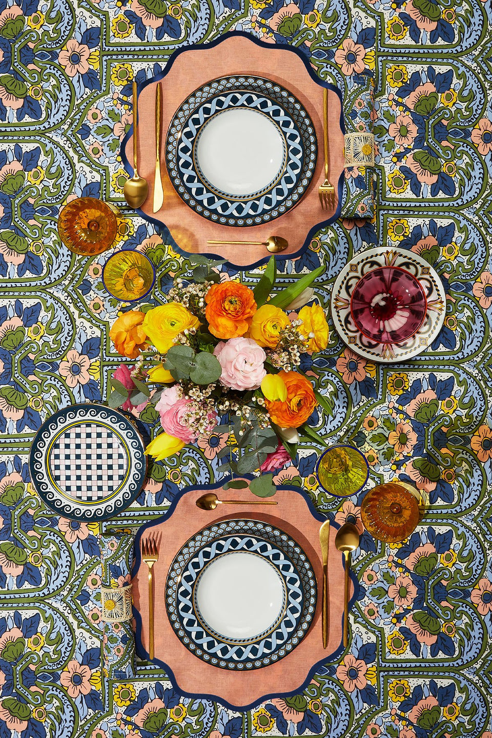 Corte Blu Tablecloth