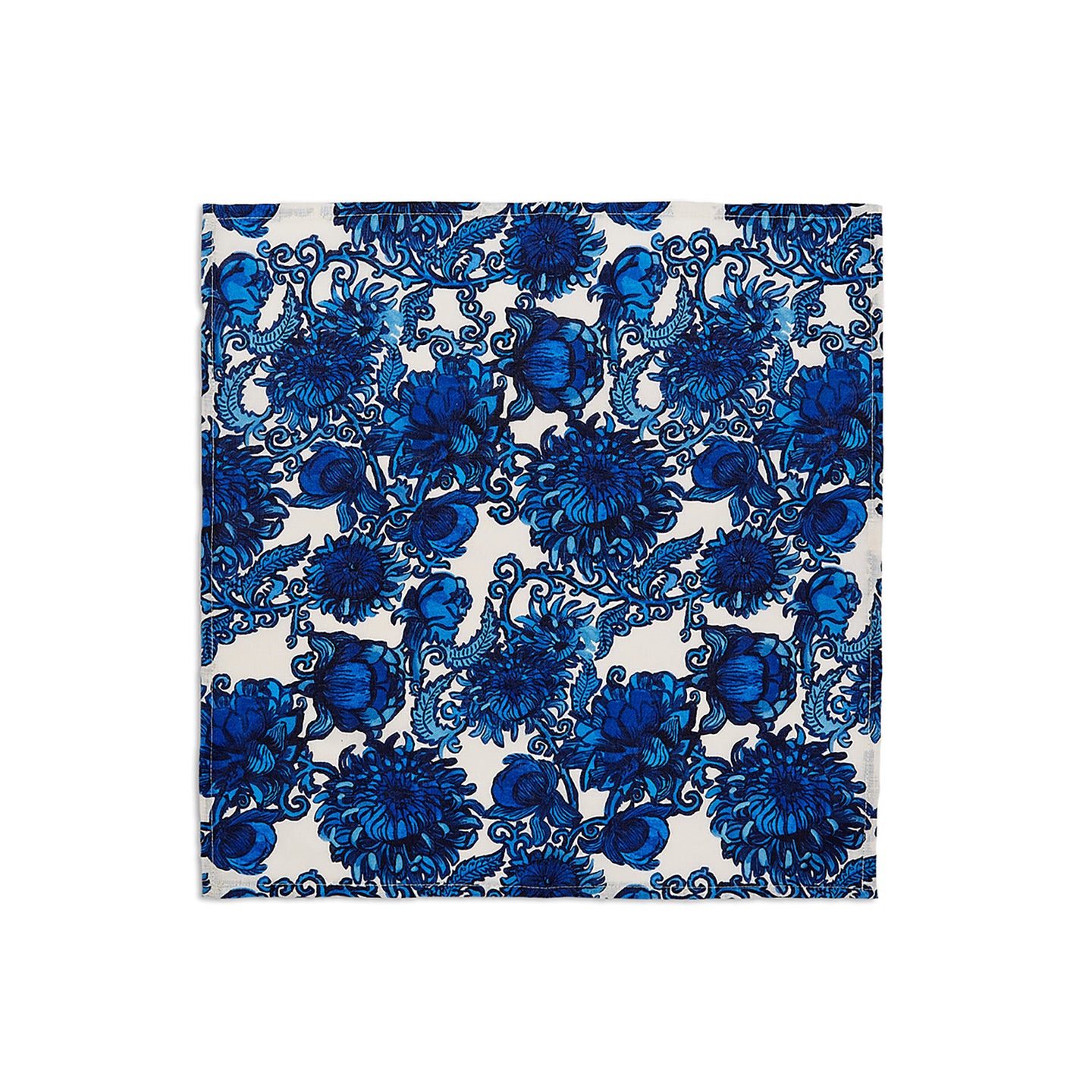 Blue Anemone Napkins, Set of 2