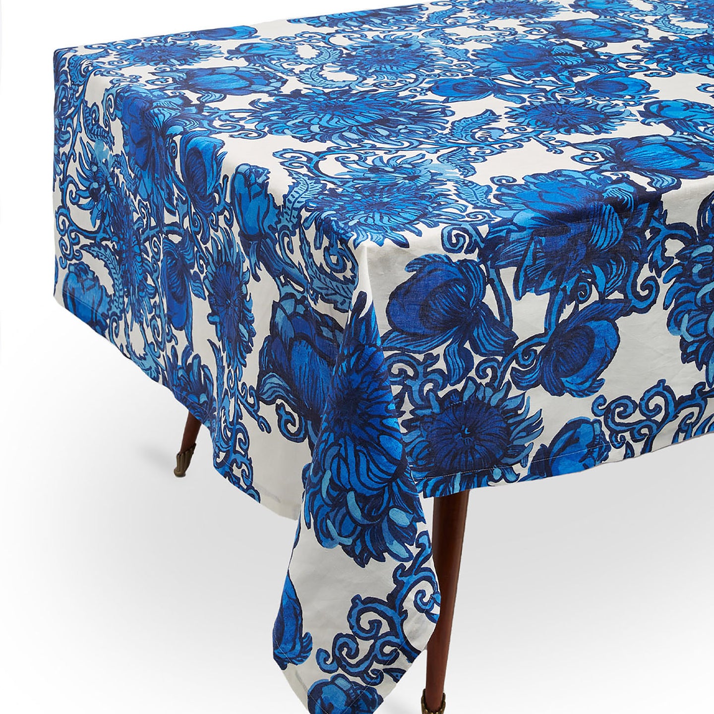 Blue Anemone Tablecloth