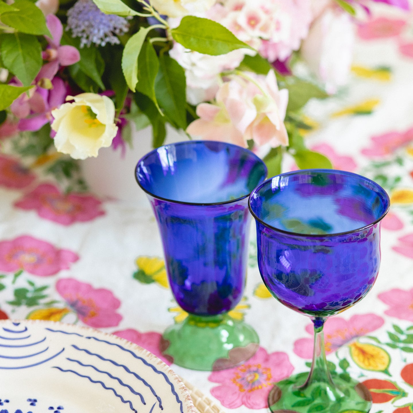 Blue & Green