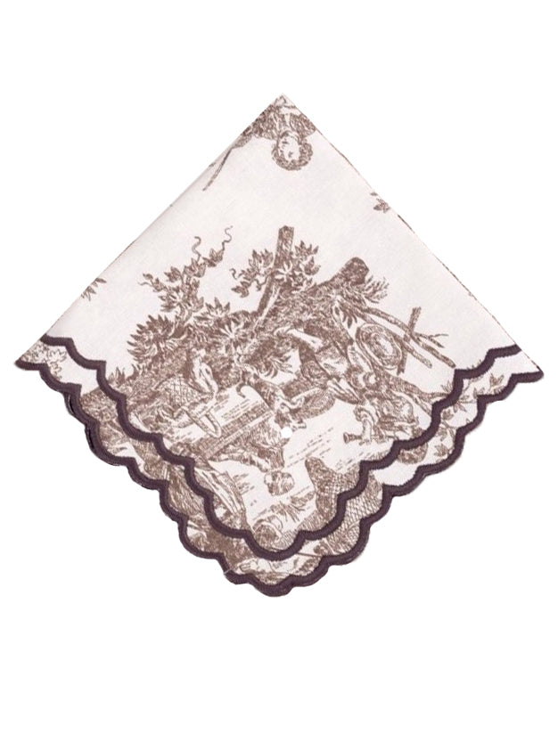Brown Toile