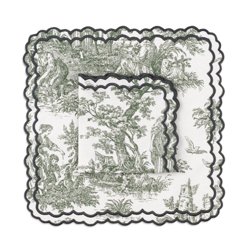 Forest Green Toile