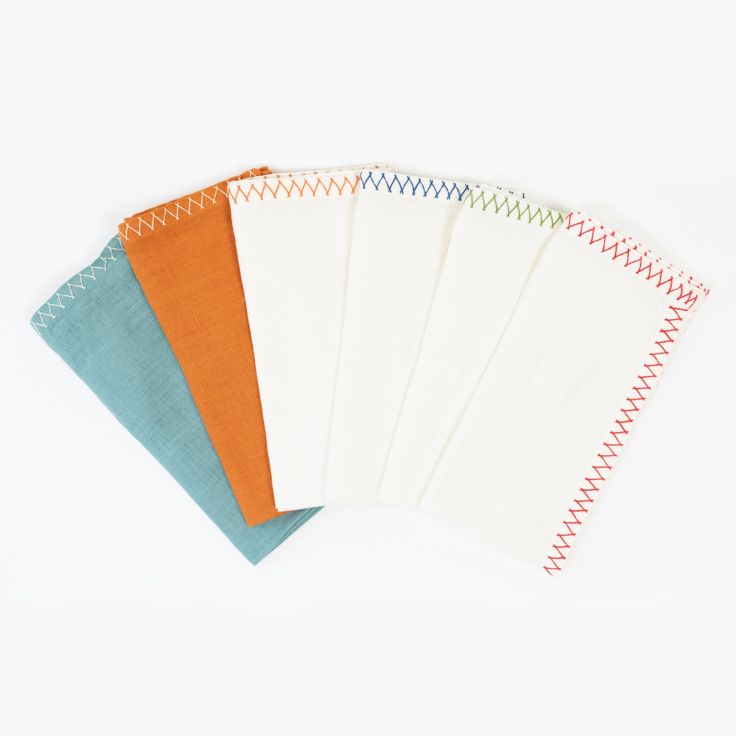 Zig Zag Dinner Napkin, Set of 2