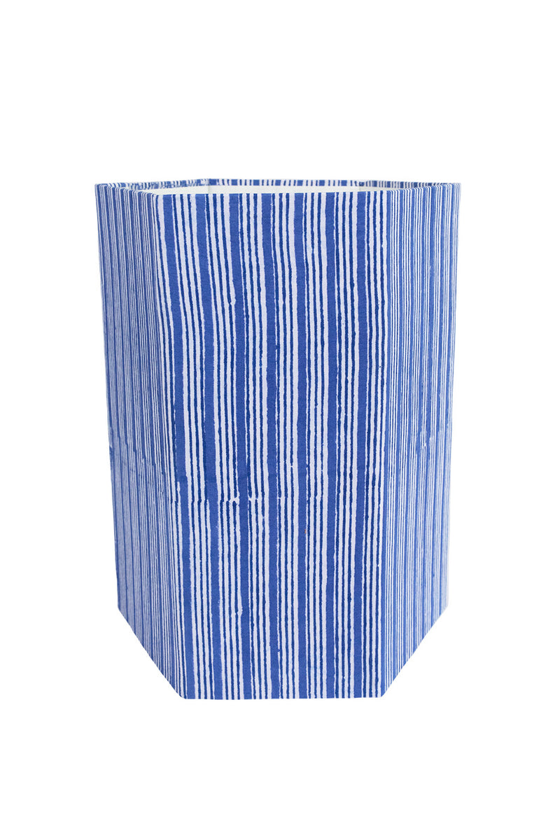 Blue & White Stripe