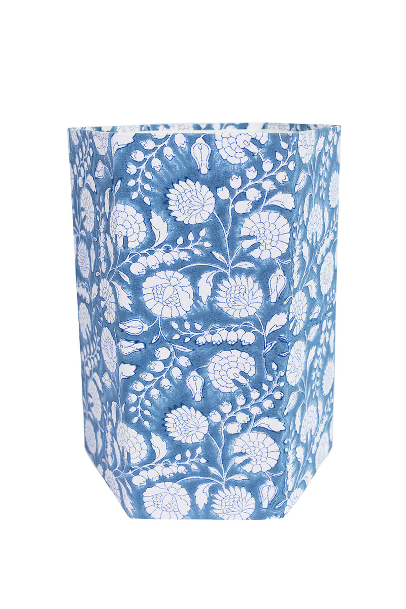 Denim Blue Floral