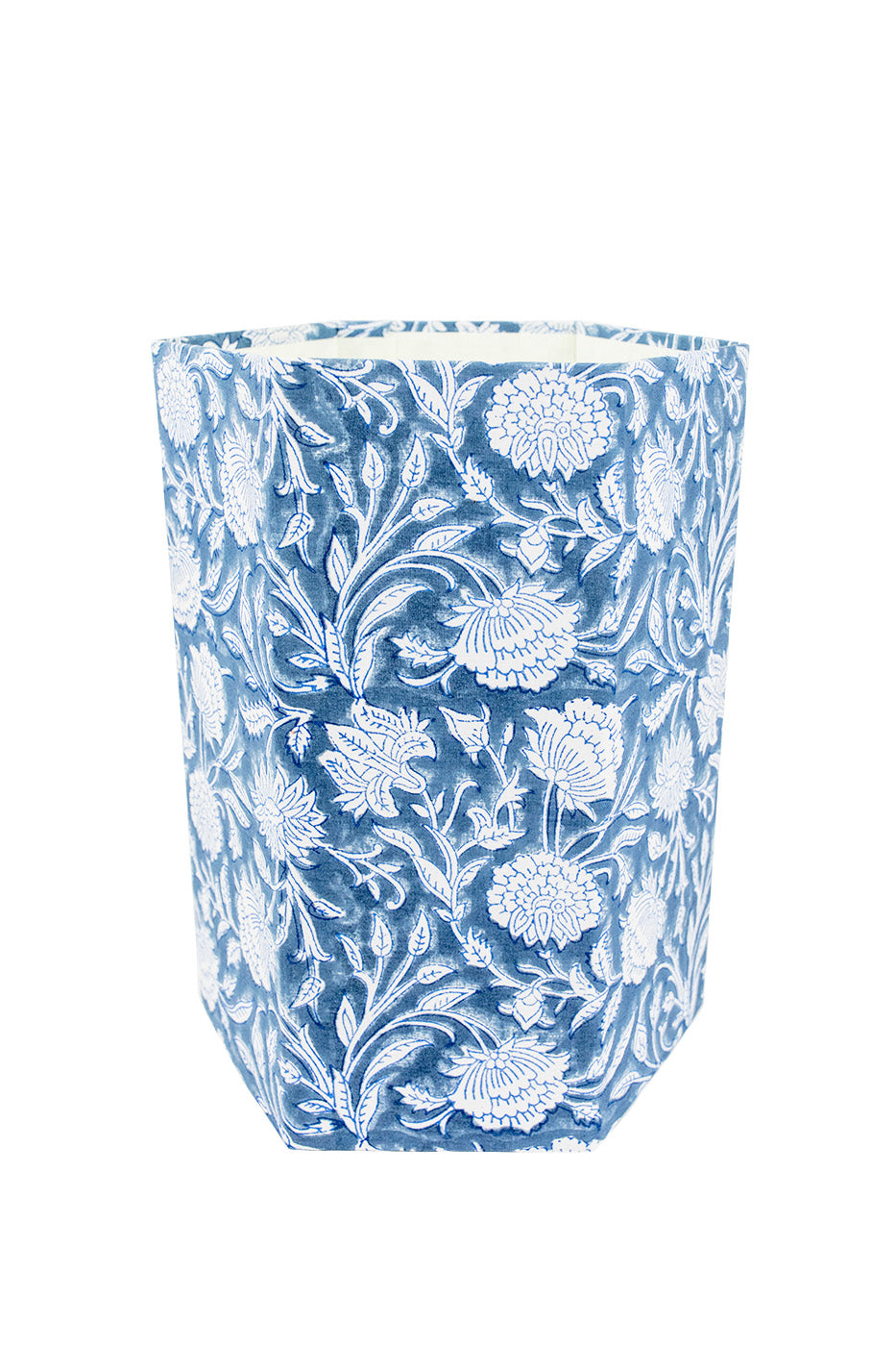 Denim Blue Floral
