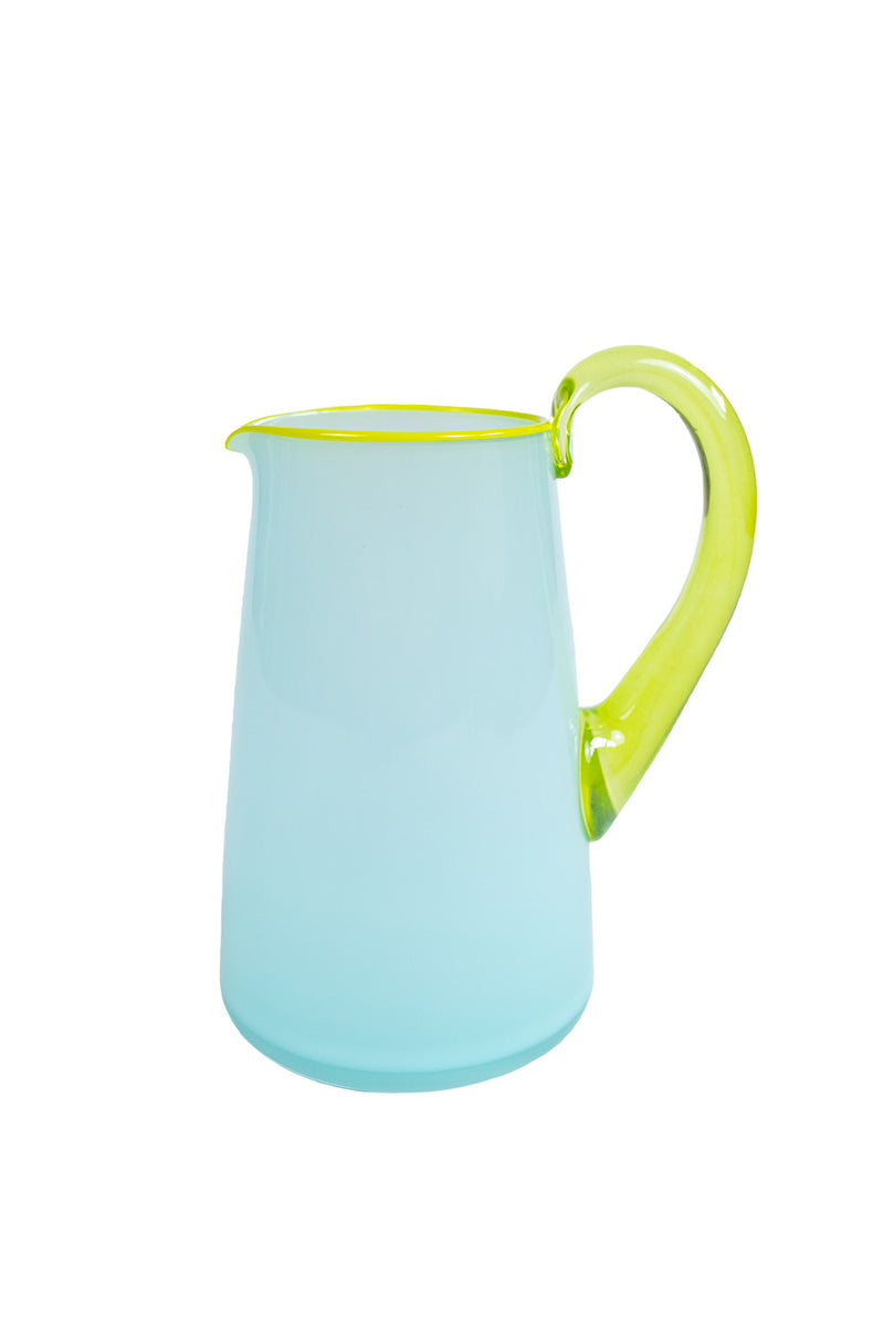 Light Blue & Green