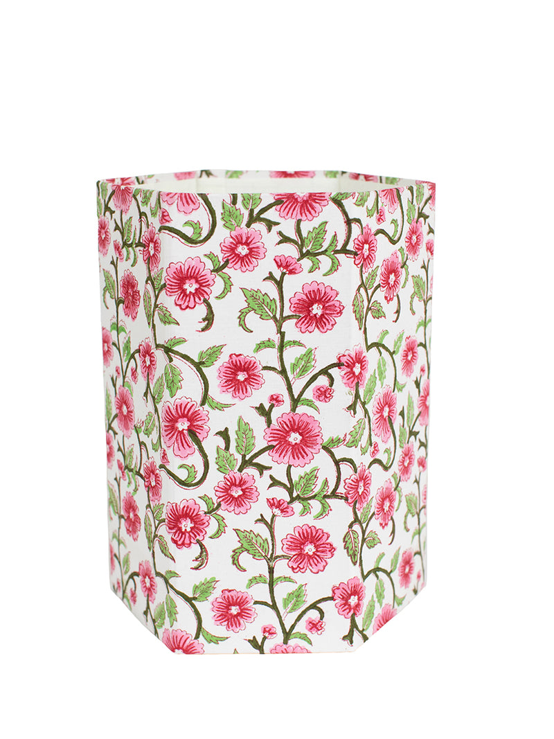 Pink & Green Floral