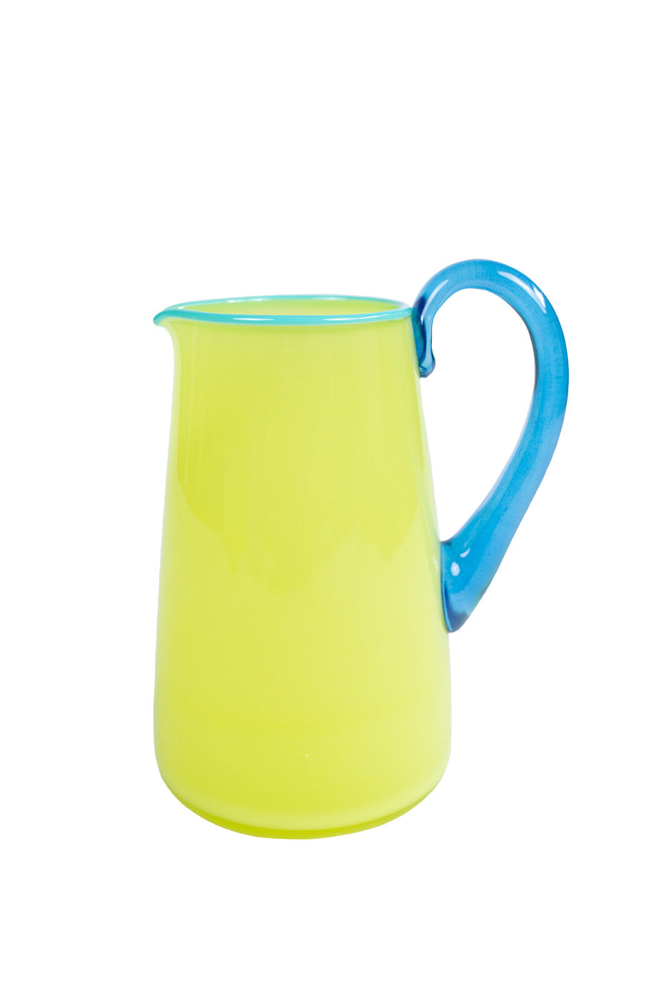 Chartreuse & Blue