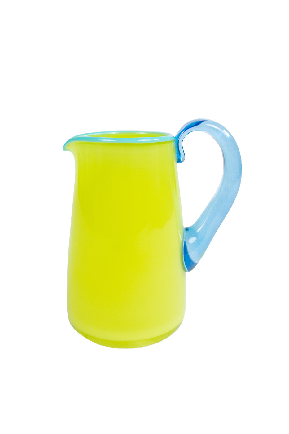 Chartreuse & Blue