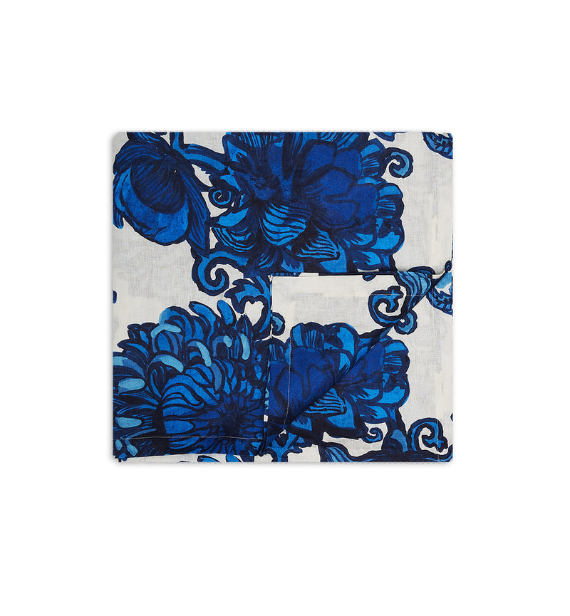 Blue Anemone Tablecloth