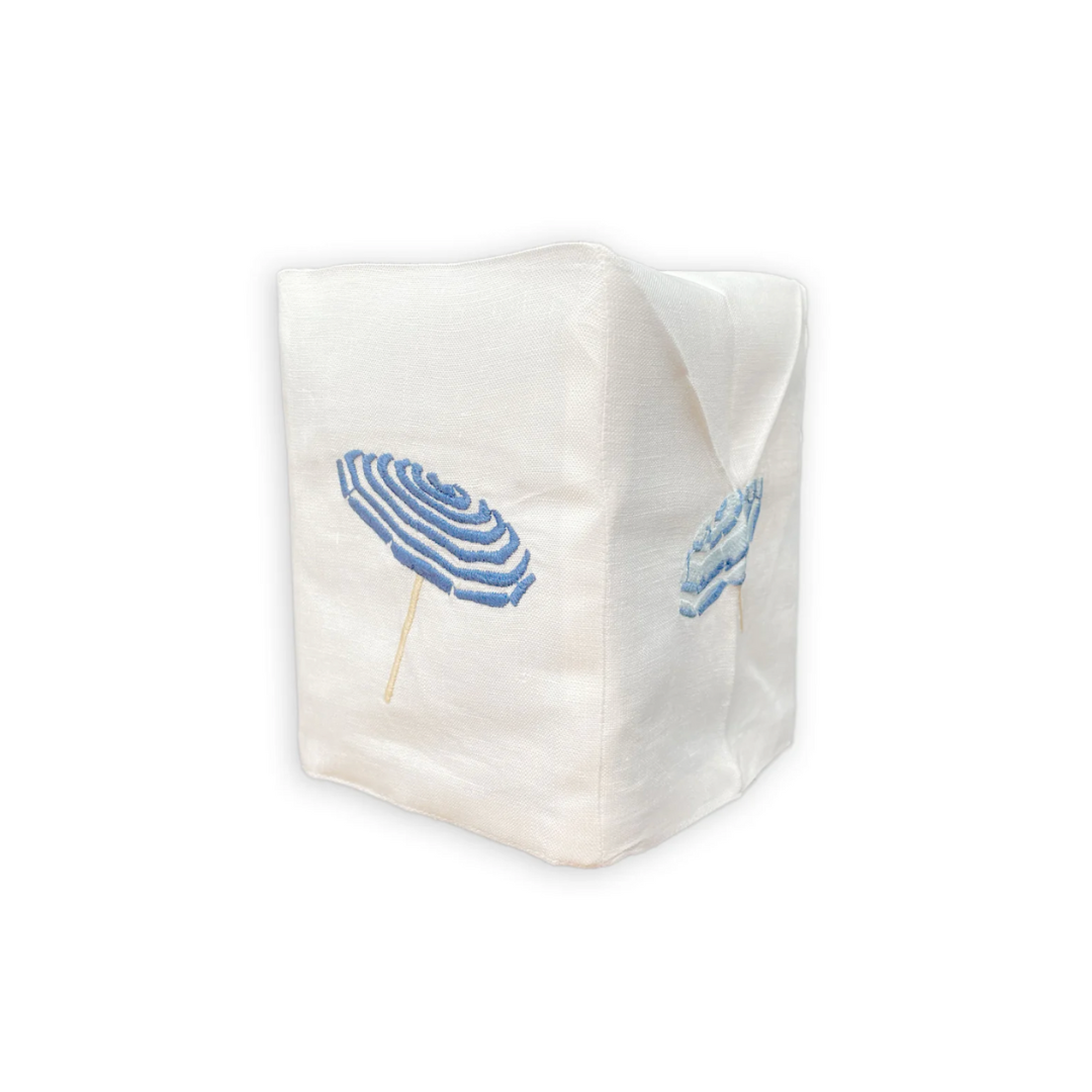 Beach Umbrella Tissue Box Cover