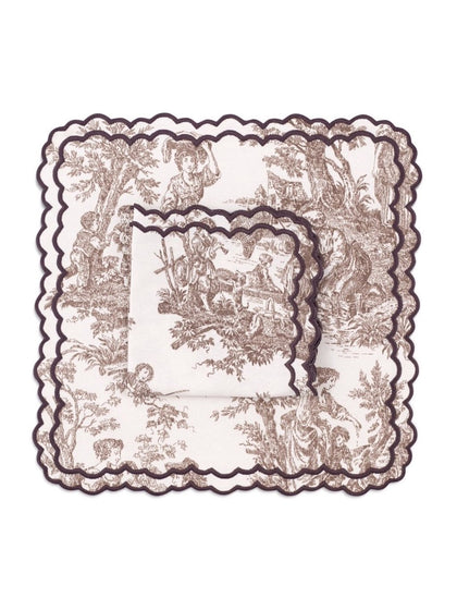 Elise Toile Placemat, Set of 2