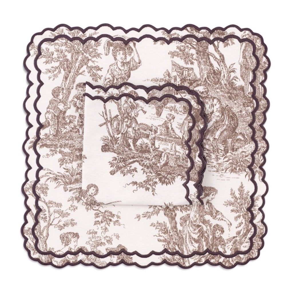 Brown Toile
