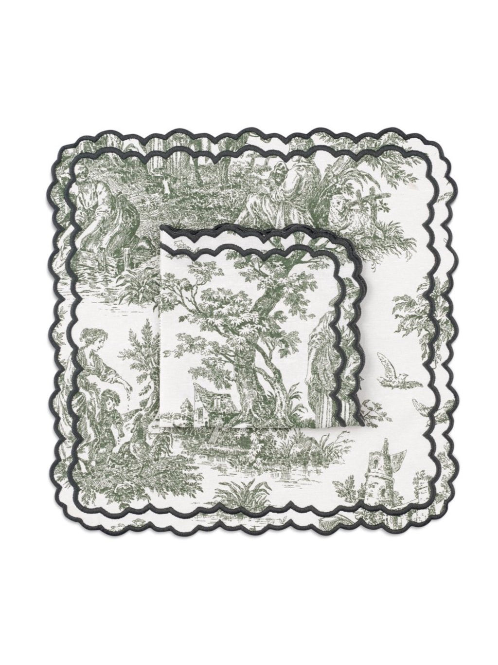 Forest Green Toile