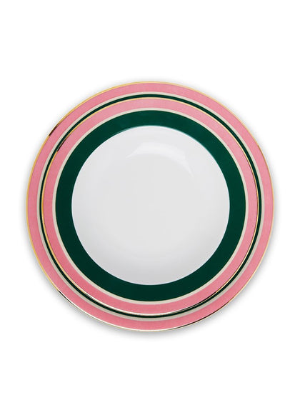 Rainbow Soup & Dinner Plate Set