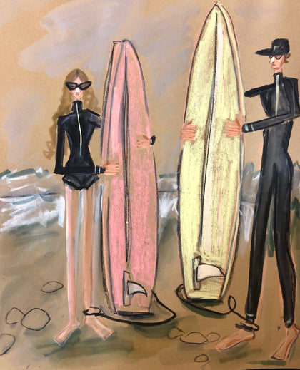 Surfers Print
