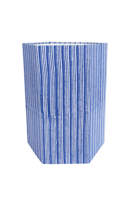 Block Print Waste Basket