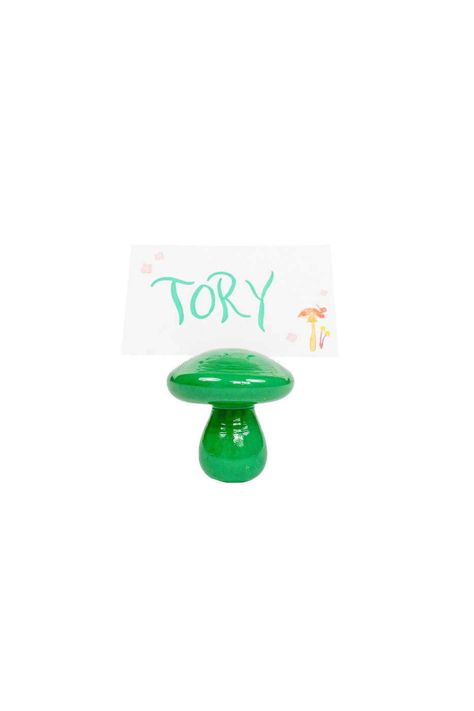 Mushroom Place Card Holder