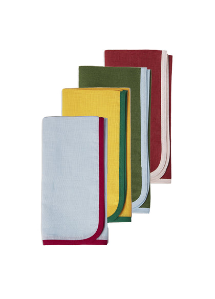 Rainbow Napkins, Set of 4