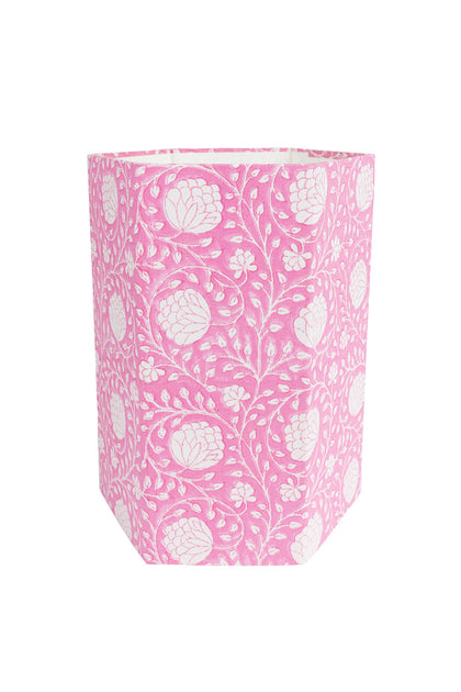 Block Print Waste Basket