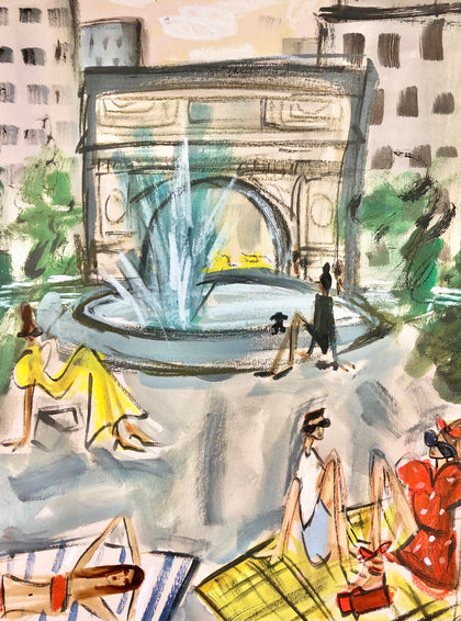 Washington Square Park Print